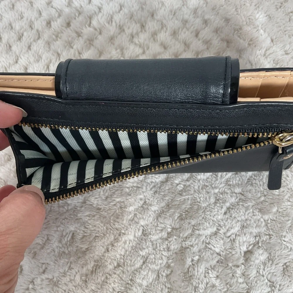 Kate Spade Black Leather Wallet